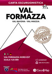 Carta 11 - Val Formazza, Val Bavona, Val Maggia