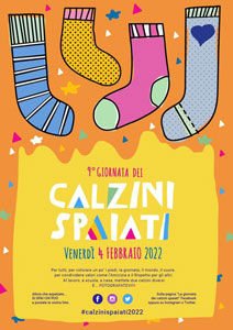 9^ Giornata dei Calzini Spaiati - 4 febbraio 2022