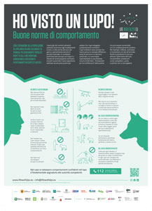 "Ho visto un lupo!" - Buone norme di comportamento