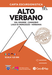 Carta 15 - Alto Verbano - Val Grande, Cannobio, Lago di Mergozzo, Verbania