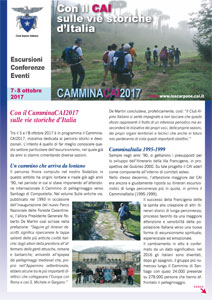 CamminaCai2017 - Con il CAI sulle vie storiche d'Italia - Presentazione