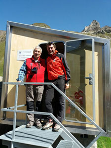 CAI SEO Domodossola, inaugurato il nuovo bivacco all'Alpe Vannino intitolato a Italo Valmaggia