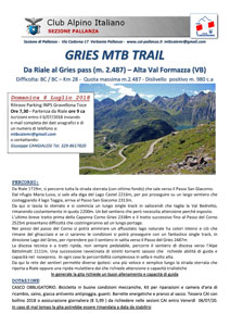 CAI Sezione Pallanza - Gries MTB Trail