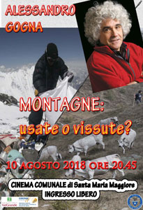 CAI Valle Vigezzo - Montagne usate o vissute? Alessandro Gogna