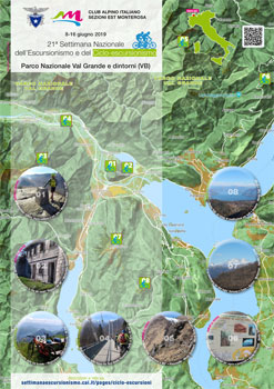 21^ Settimana Nazionale dell'Escursionismo del Club Alpino Italiano - vai alle pagine dedicate alle escursioni in MTB