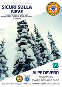 Giornata nazionale ''Sicuri sulla neve'' 2022 - Alpe Devero
