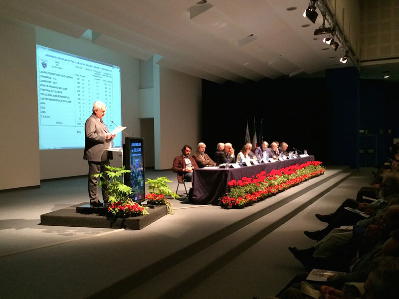 Assemblea Nazionale Delegati CAI 2014 di Grado - Umberto Martini
