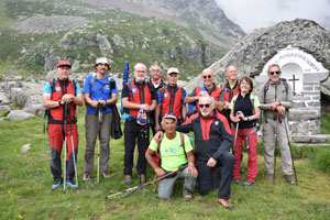 Escursione Intersezionale Sezioni CAI Est Monte Rosa "Al cospetto della Parete Est": gli Accompagnatori della Scuola di Escursionismo Est Monte Rosa 