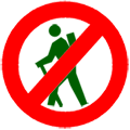 Sentiero interdetto agli escursionisti
