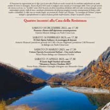 La Montagna di domani - Dialoghi sulla storia delle Alpi, sul futuro dell'alpinismo e dell'ambiente alpino - dal 10 dicembre 2022 al 15 aprile 2023