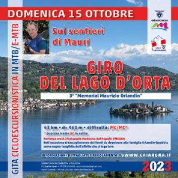 Scuola di Escursionismo Est Monte Rosa: Giro del Lago d'Orta - 3° 