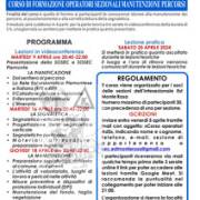 Sosec Piemonte e Sezioni CAI Est Monte Rosa: Corso formazione Operatori sezionali manutenzione percorsi - aprile 2024